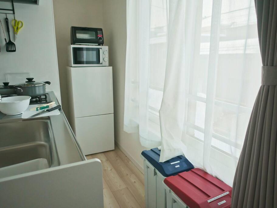New Open☆中心エリアへ好アクセス　格安＆美室で快適空間　サービスアパ―トメントsapporo南8条a5 Appartement Buitenkant foto