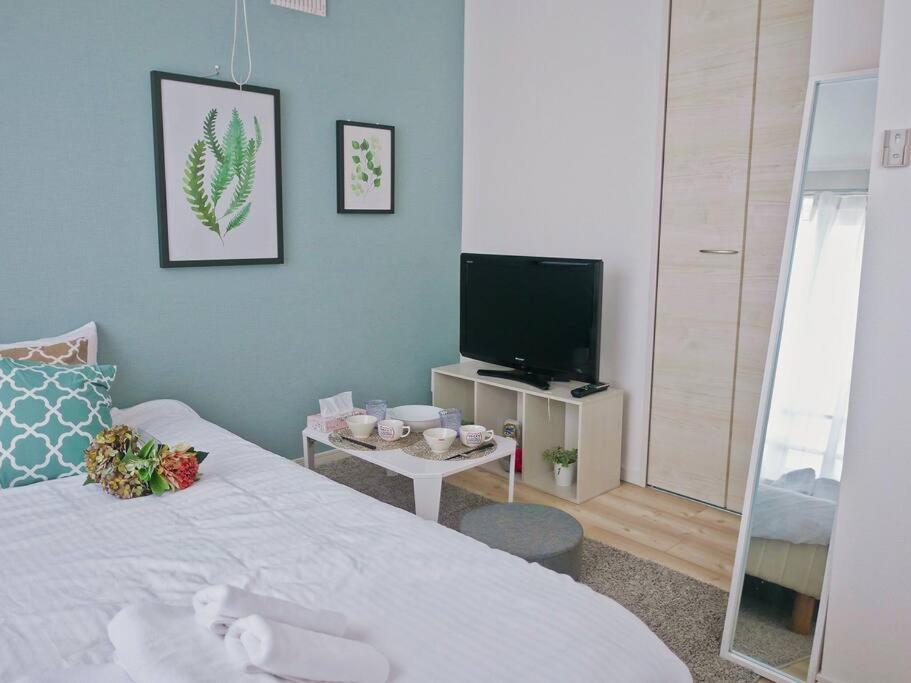 New Open☆中心エリアへ好アクセス　格安＆美室で快適空間　サービスアパ―トメントsapporo南8条a5 Appartement Buitenkant foto